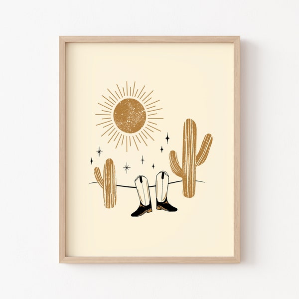 Boho Western Prints - Etsy