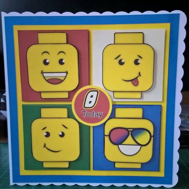 Lego Birthday Card, Lego Heads, Boys Birthday, Women of all ages Birthday, Age birthday card, Lego Enthusiast Birthday Card, Fathers Working day image relating to Lego Birthday Card Printable referred to as Lego Birthday Card, Lego Heads, Boys Birthday, Gals Birthday, Age birthday card, Lego Lover Birthday Card, Fathers Working day