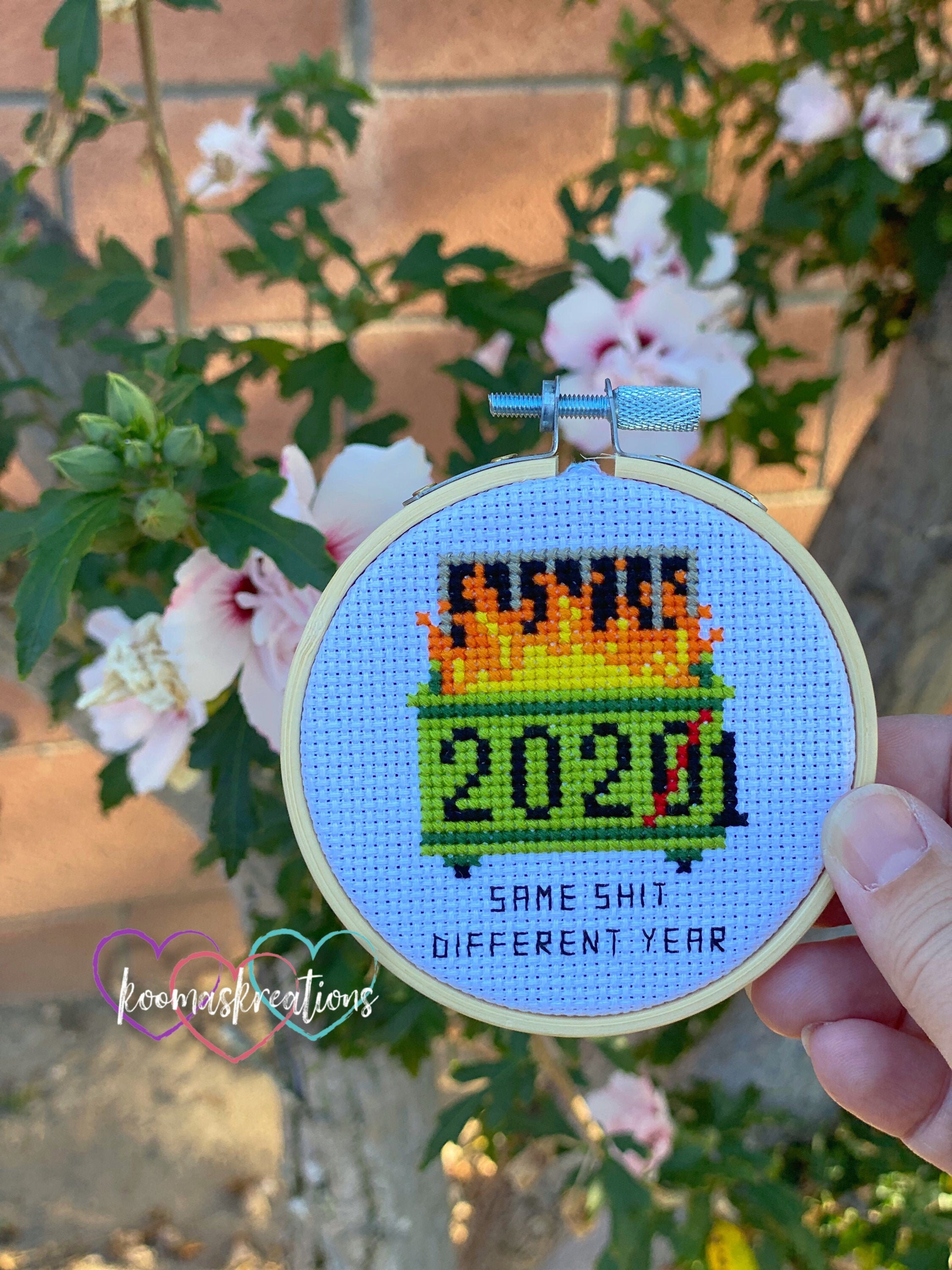 2021 & 2020 Christmas Ornament // Dumpster Ornament // 2021 Etsy