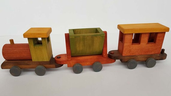 wooden kids train