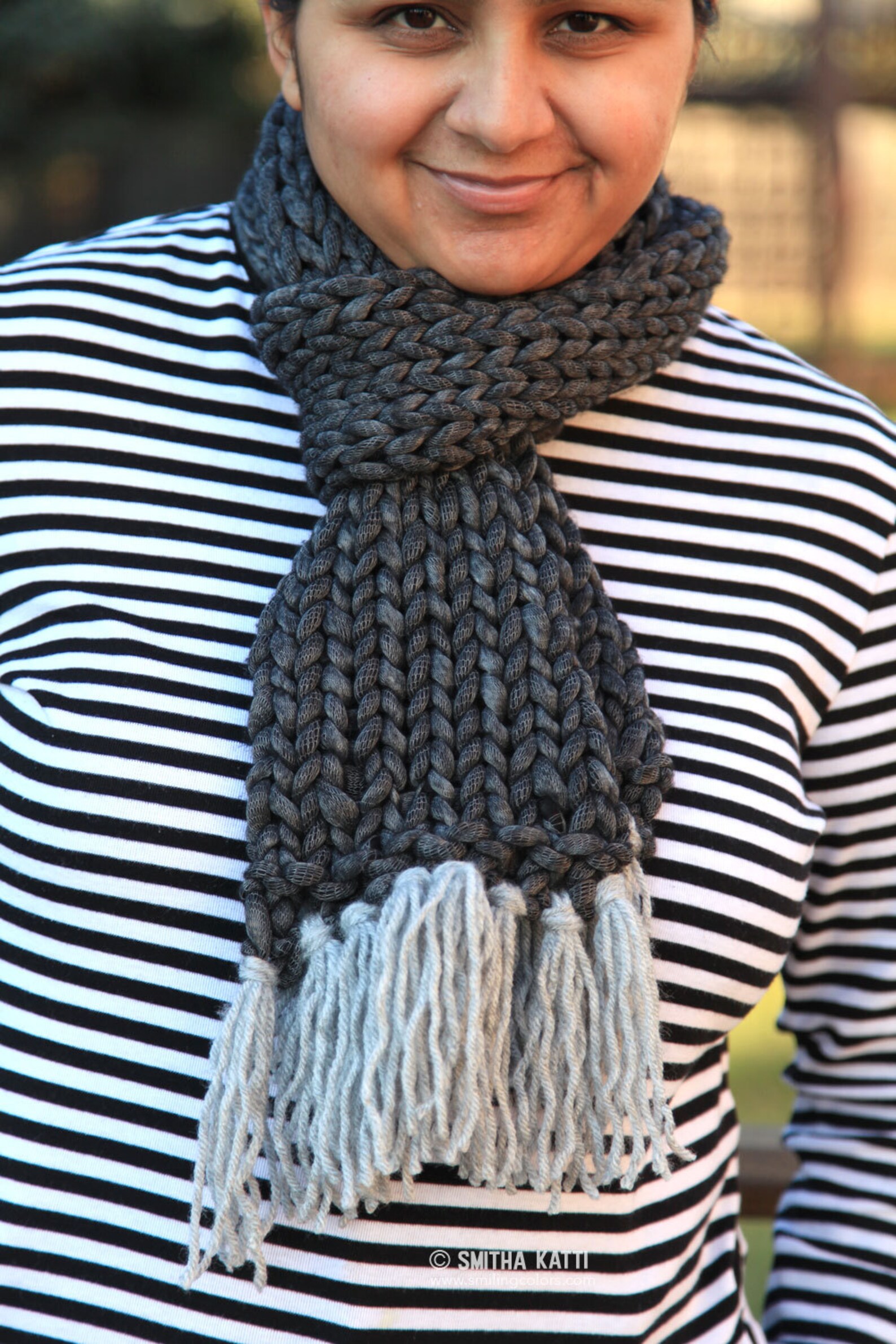 Knitting Pattern Scarf Easy Knitting Patterns Free knitting Etsy
