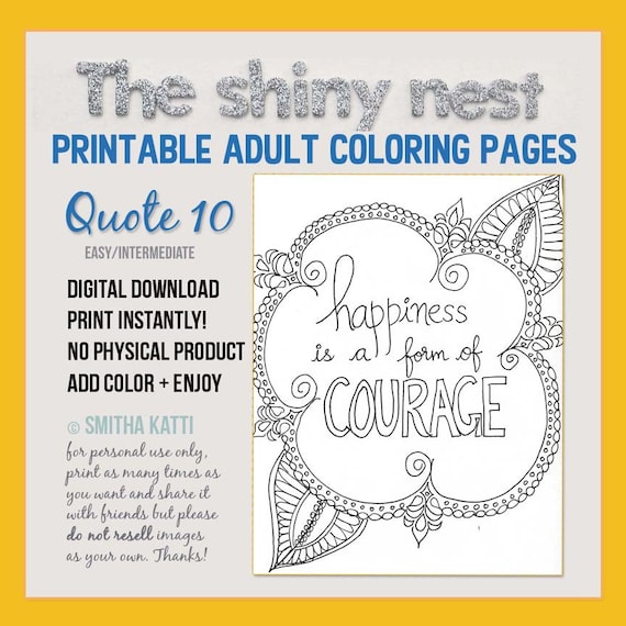 Coloring Bookmarks, Printable Coloring Page, Printable Bookmark,  Complicated Colouring Pages for Adults, Instant Download 