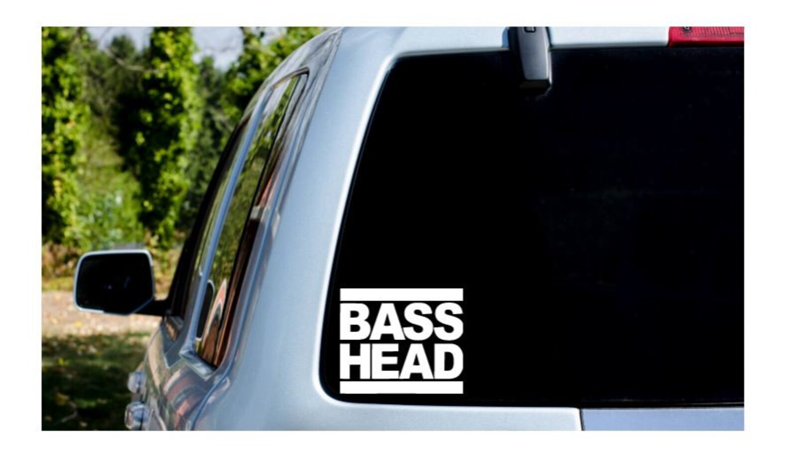 Basshead Bass Music EDM Bass Head Decal Laptop Etsy
