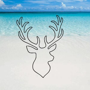 Deer | Buck | Doe | Hunting | Hunter | Hunting Season | Decal | Car | Sticker | Truck | Holographic | Laptop | Tumbler | Phone | Reflective