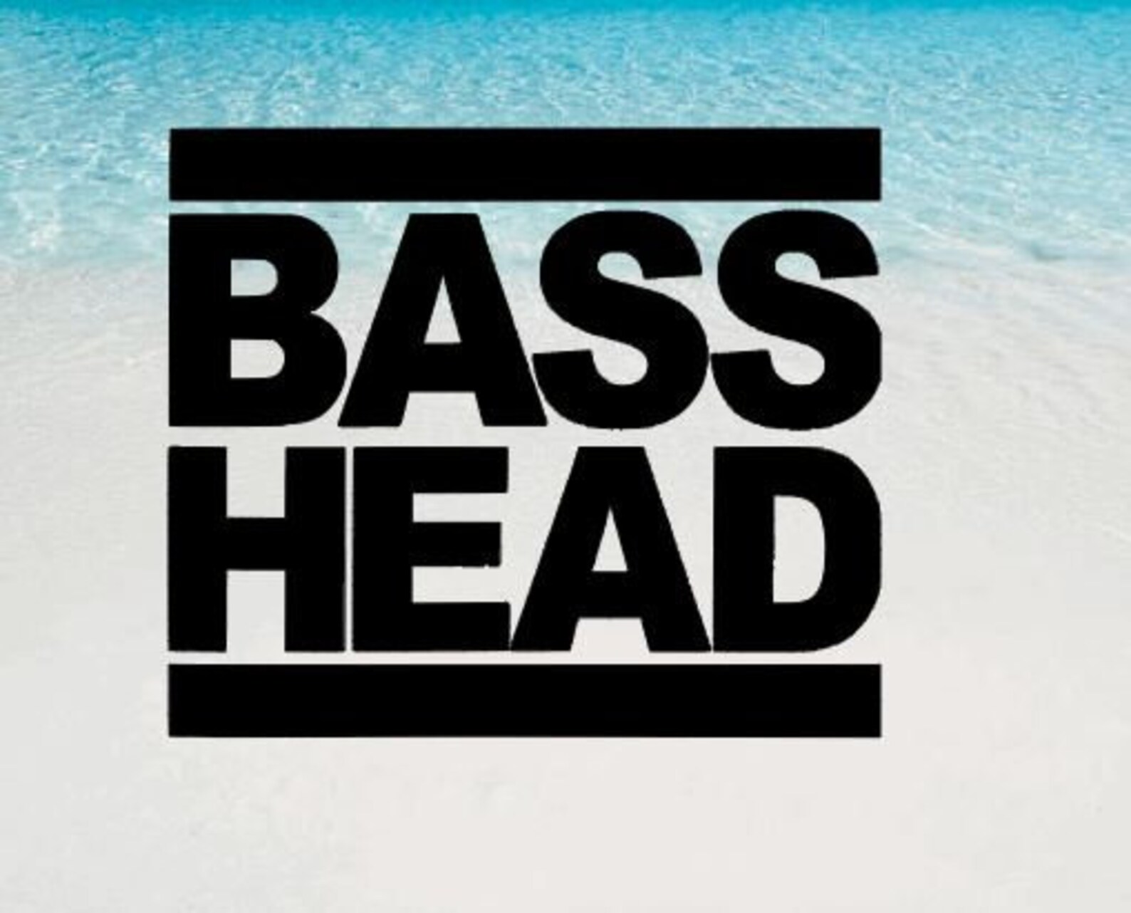 Basshead Bass Music EDM Bass Head Decal Laptop Etsy