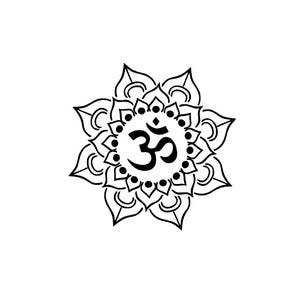 OM | Mandala | Symbol | Sacred | Mantra | Car | Glass | Tumbler | Outdoor | Indoor | Decor | Vinyl | Bumper | Sticker | Decal