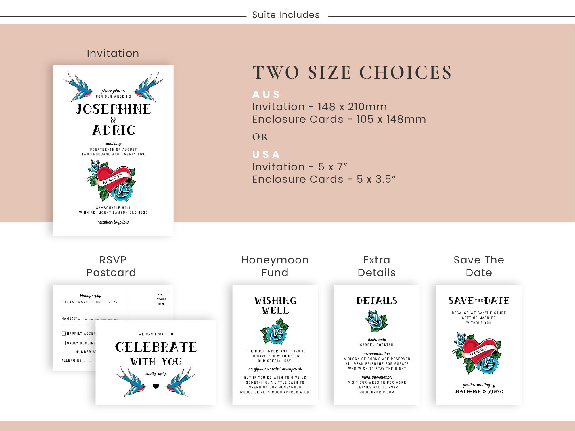 Invitación de boda personalizada de ciencia ficción rockabilly en 3D con  sobres y vasos - Etsy México, image size:2000x1500