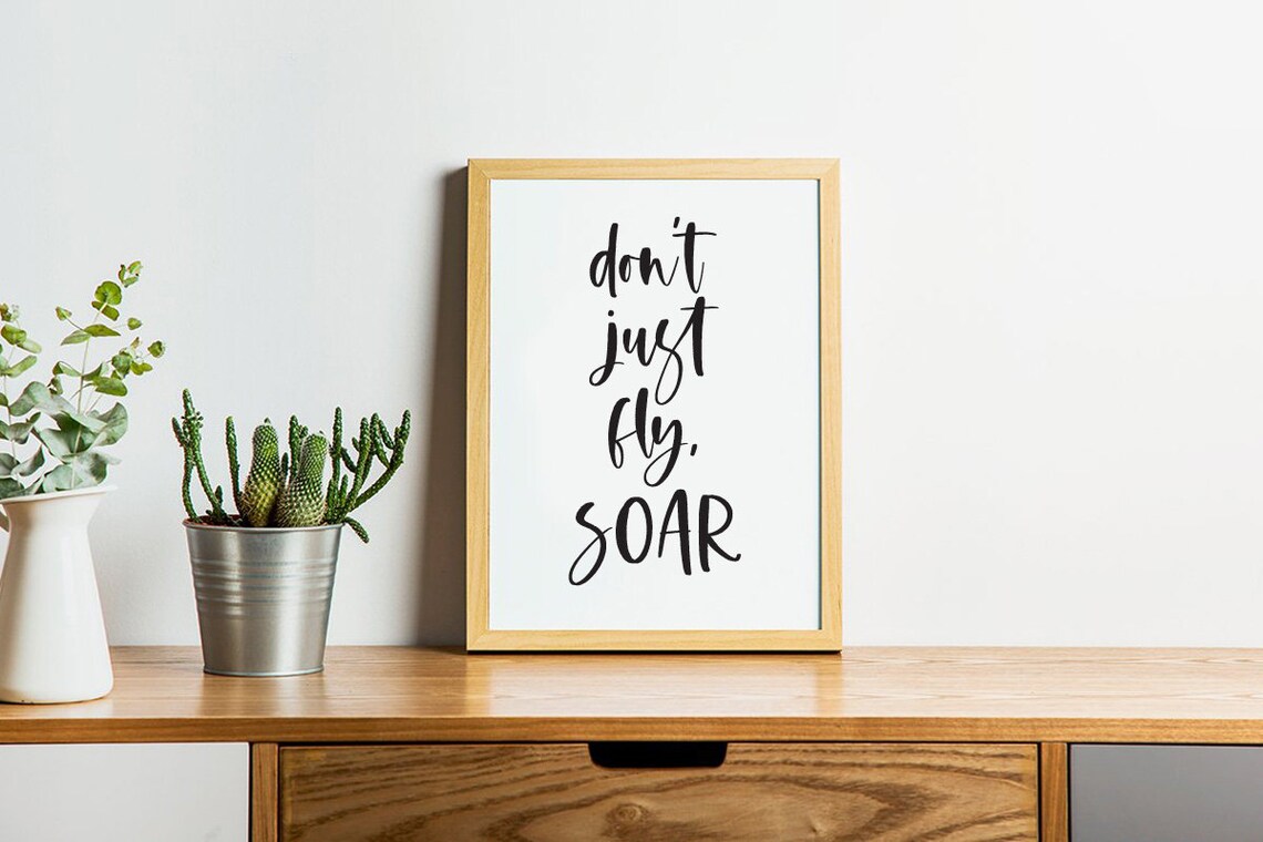 printable disney dumbo poster quotes wall art dont just etsy