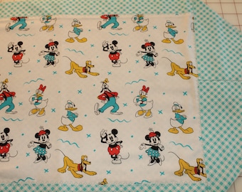 Disney, Mickey Mouse, Spring, Table Runner   41" long by 14"  Inches wide  No Batting (C)