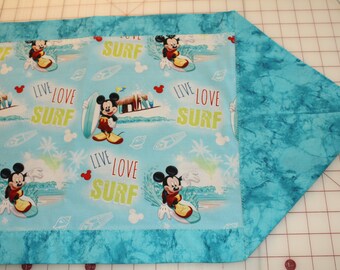 Disney, Mickey Mouse, Spring, Table Runner   41" long by 14"  Inches wide  No Batting (B)