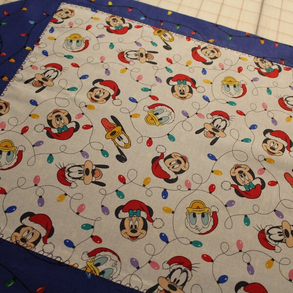 Christmas Mickey Mouse Table Runner Etsy