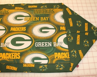 Green Bay Packers,  Table Runner, 41" long by 14 " Inches wide, No Batting