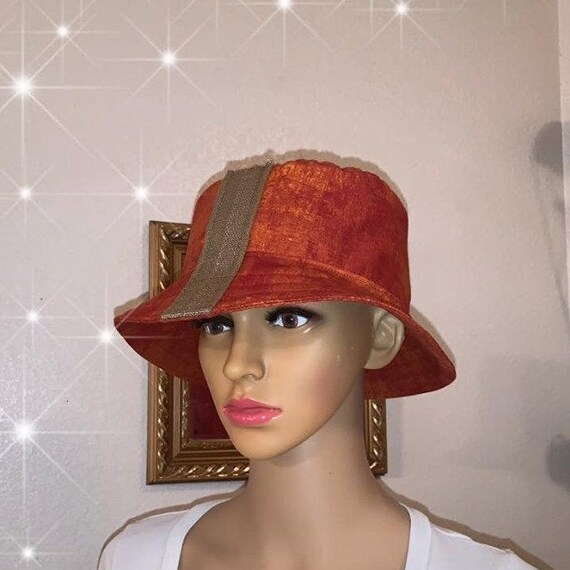 rusty carolina bucket hat