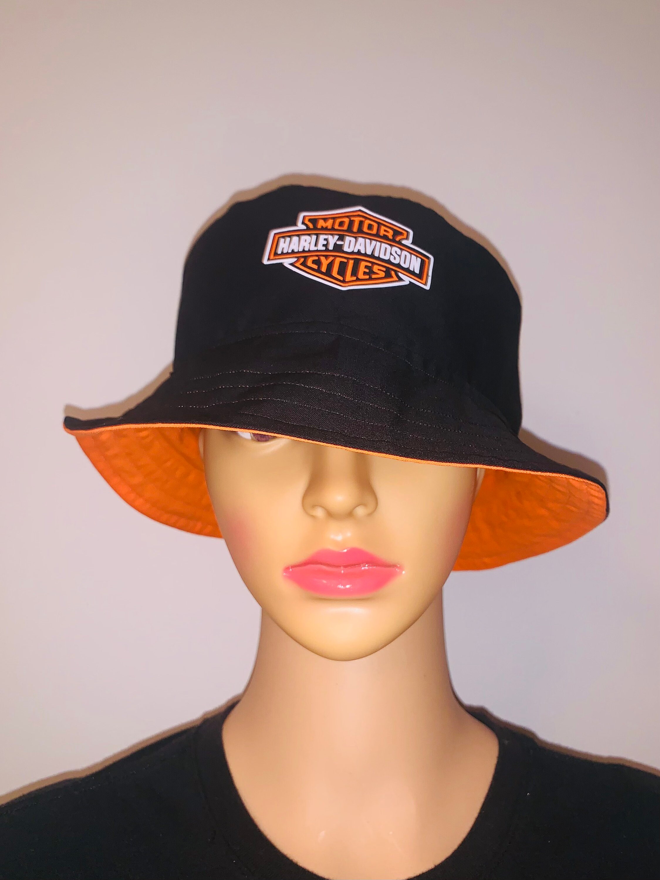 Harley-davidson Inspired Bucket Hat 