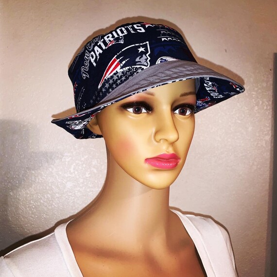 patriots sun hat