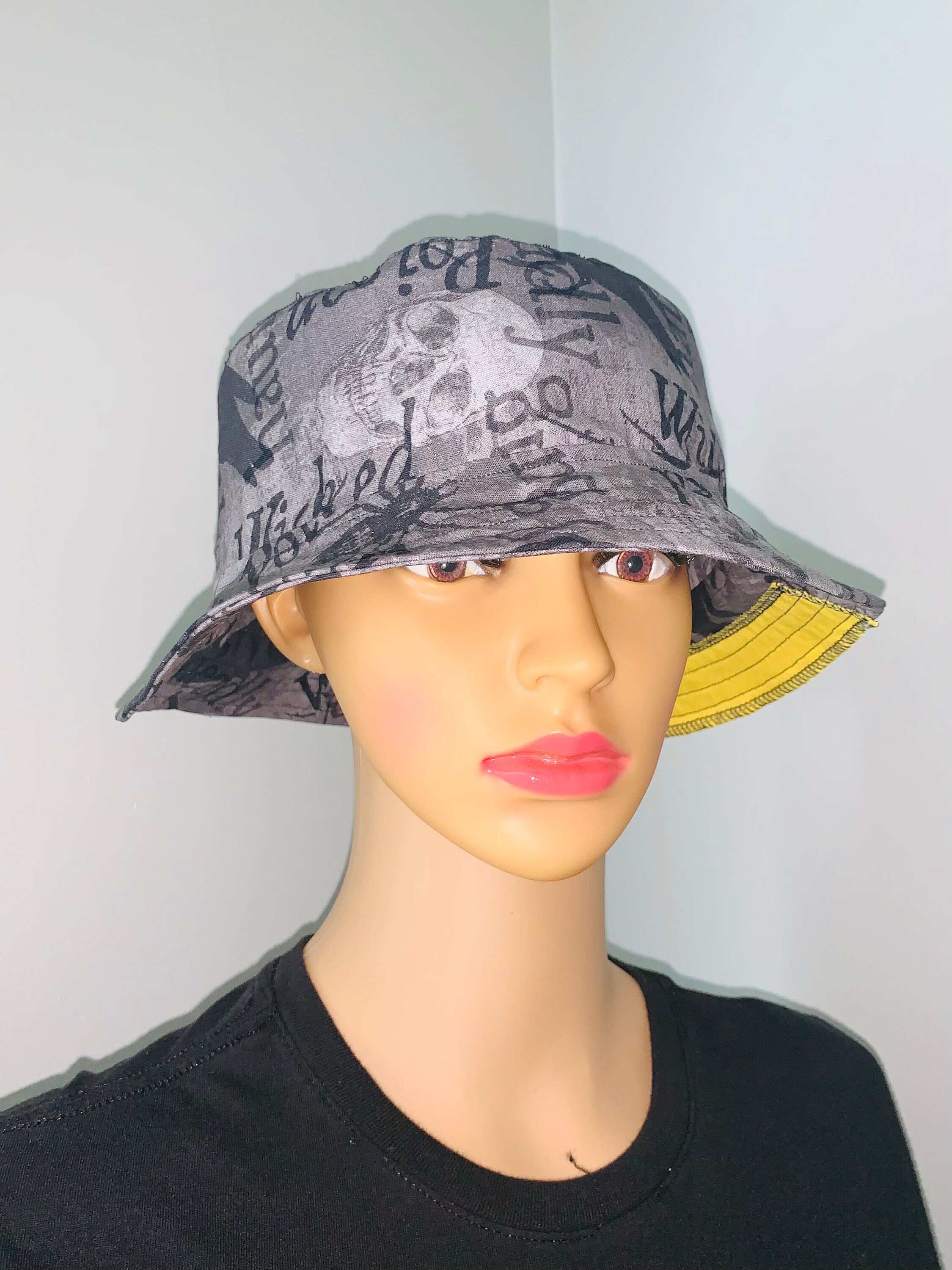 Spooky Bucket Hat Gothic Holiday Bucket 