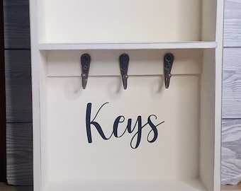 Shabby Chic Personalised Key Holder