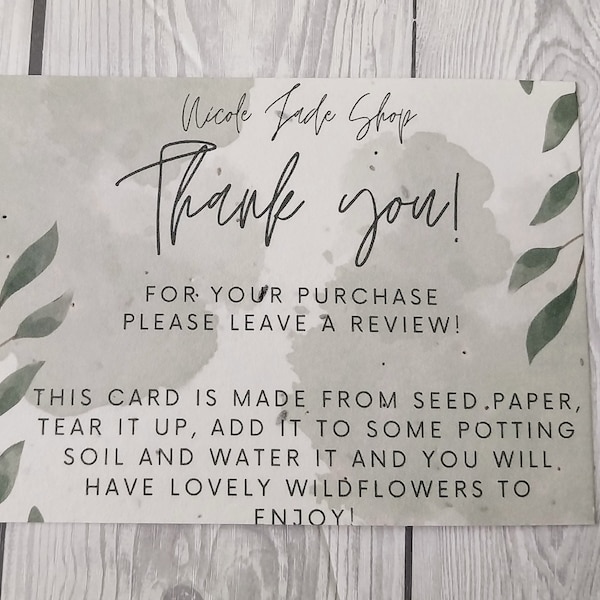 Funeral Thank You Single Sided Etsy funeral-thank-you-single-sided-etsy