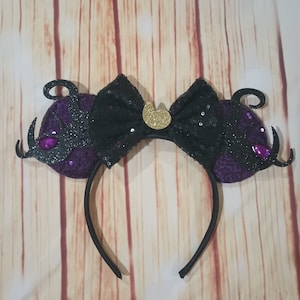 Villain Sea Witch Urs ula Minnie ears headband