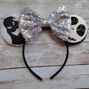 Night mare Before Christmas Min nie Ears Headband