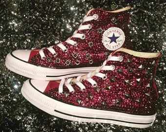 burgundy chucks