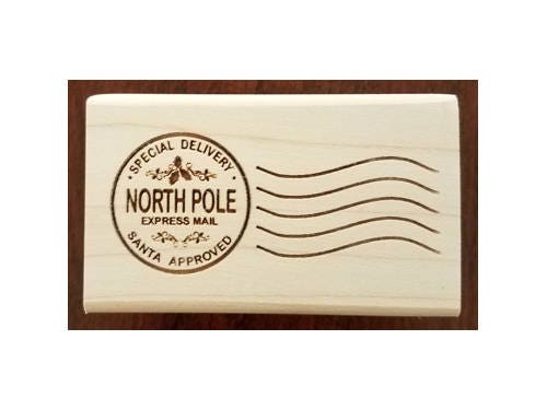 North Pole Santa Stamp - SC40