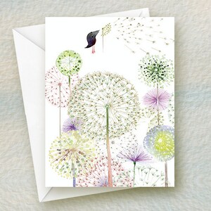 Löwenzahn August Vogel, alle Gelegenheiten Card / style #AUG