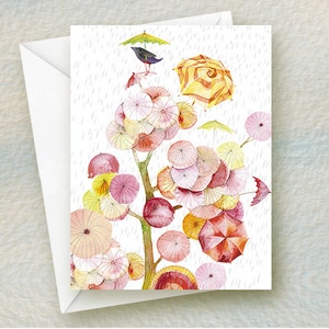 Árbol paraguas marzo pájaro, todas las tarjetas de ocasiones Style #MAR