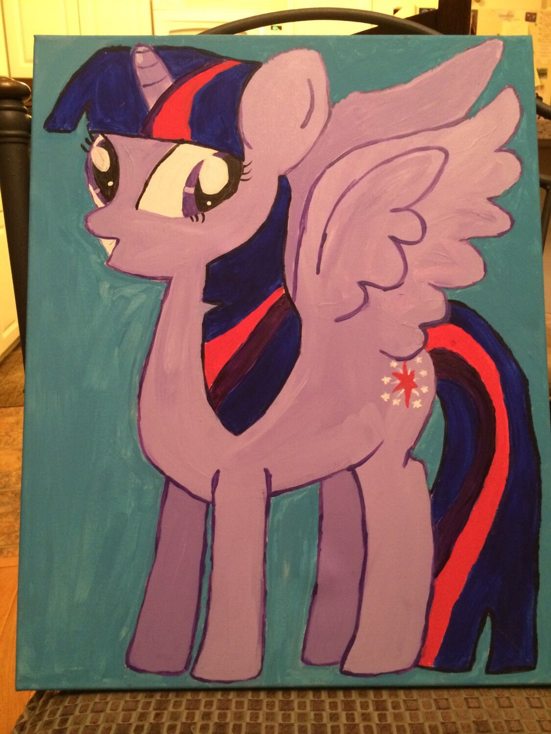 My Little Pony Acrylic Paintings on Canvas | Etsy
