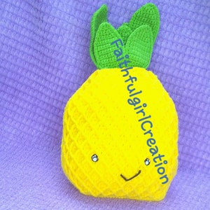 Made to Order: Kawaii Pineapple amigurumi