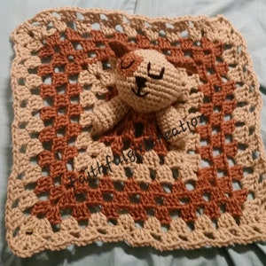 Made to Order: Puppy Lovey blanket/toy