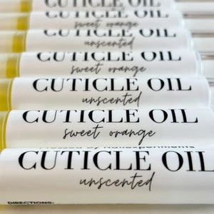 Bio-Veganes Nagelhautöl, handgefertigt, ohne Tierversuche, nährende Nagelpflege 3 ml