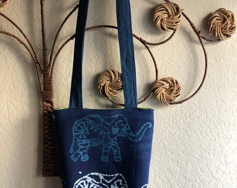 Beautiful Elephant Handmade Shoulder Bag