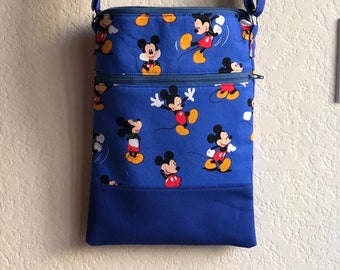 Beautiful Blue Mickey Mouse Handbag