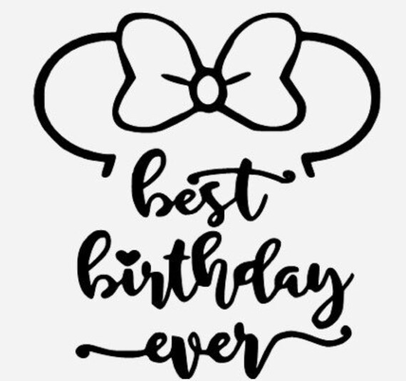 disney best birthday ever shirt