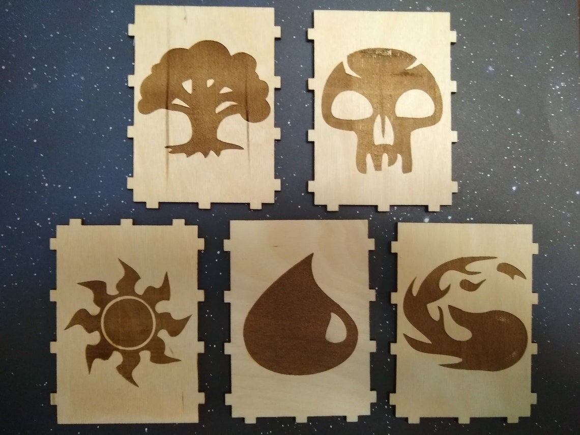 Magic The Gathering Deck Box Laser Cut Deck Box MTG Card Etsy