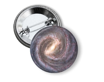 Galaxy Pinback Button