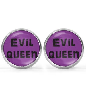 Evil Queen  Picture Earrings