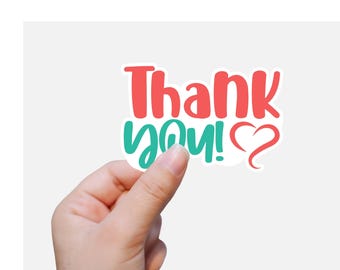 Thank you Sticker Set of 10