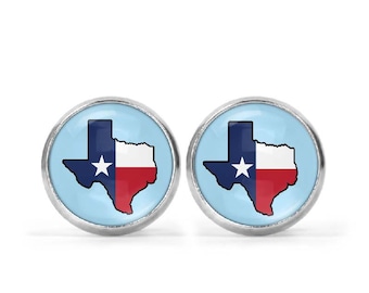Texas Lonestar State Earring Studs
