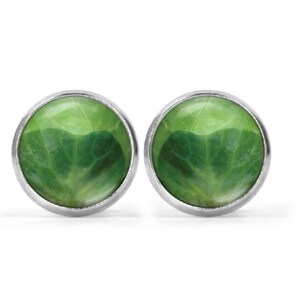 Brussel Sprout  Picture Earrings
