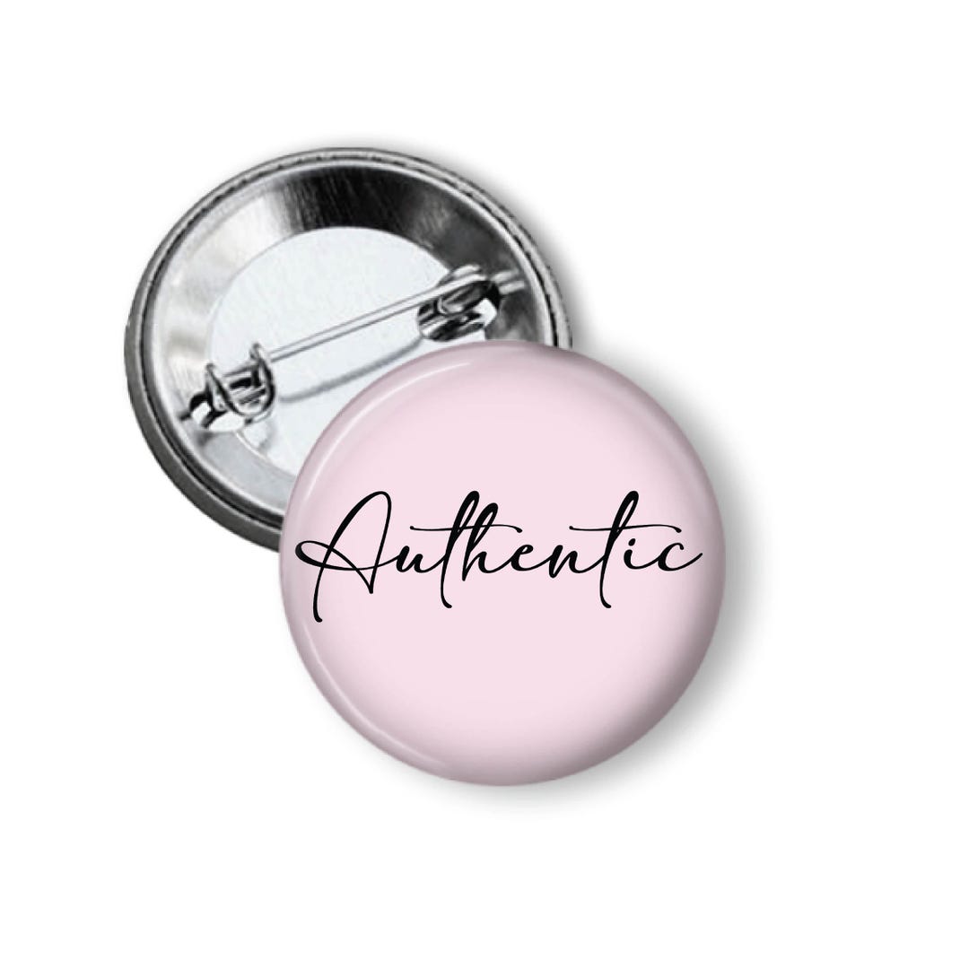 Proclaim Pinback Authentic Word of Encouragement Pinback Button - Etsy