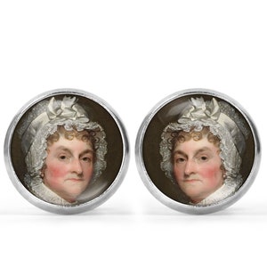 Picture Earrings - Abigail Adams Portrait Earrings