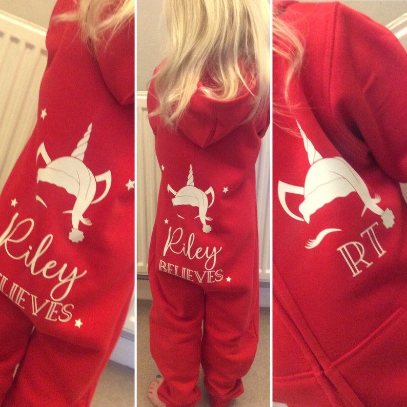 personalised christmas onesie