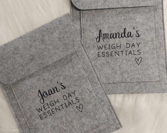 Personalised Weigh Day Book Cover | Folder for Slimming Diary & Books | Weigh Day Essentials  | Weight Loss Journey Organiser | Diet Folder