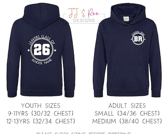 Leavers 2026 Hoodie | Personalised Year 6 Leavers Jumper | Primary School Leavers Top | Class of 2026 Custom Hoodie