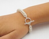 Full Persian bracelet in sterling silver