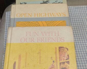 New Basic Readers-1960's Editions-Primer, Book 1, Book 4