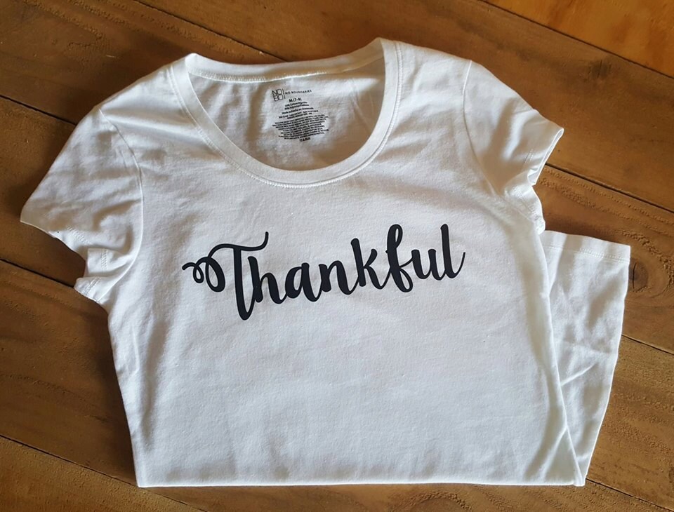 Thankful Women's T Shirt Children's shirt Blessed | Etsy