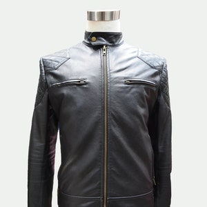 Custom Leather Jacket Men's Leather Jacket Motorcross - Etsy